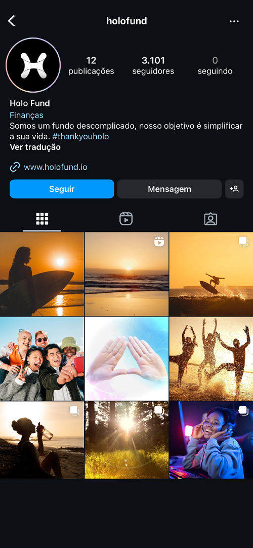 Holo Fund - O Futuro Chegou! Holofund